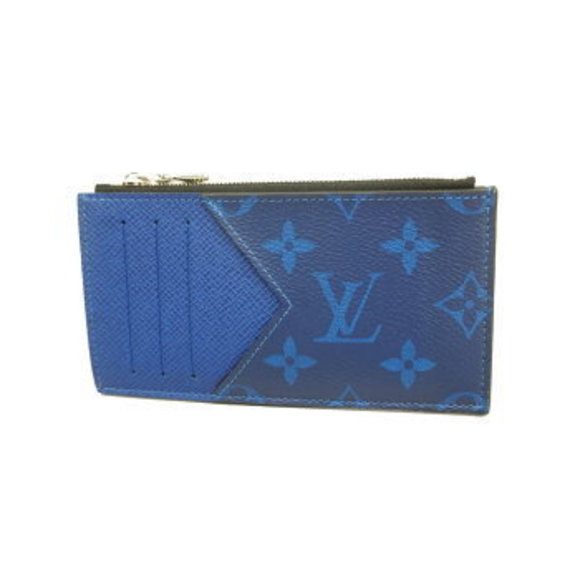Louis Vuitton Taigarama Case Card Holder Cobalt Blue - Picture 1 of 7